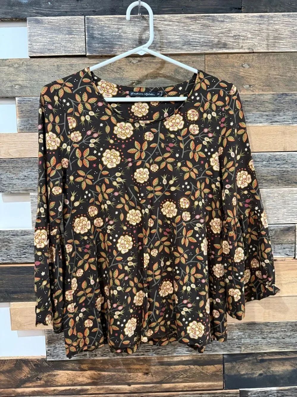 Gudrun Sjoden top blouse sz XS